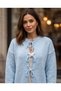 Tied-Up Soft Textured Knitwear Cardigan - 2