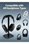 1Pc Aluminum Headphone Stand Holder Desk Organizer Universal Fit Non Slip Base Compact - 6