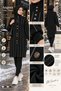 Hijab Women's Vertical Striped Angora Soft Textured Winter Cardigan - 2