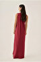 Cotton Crew Neck Stretch Fabric Sleeveless Undershirt Dress - 3