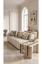 Botanica 5-Piece Floral Bird Throw Pillow Cover and Runner Set Green Orange Floral and Geometric Pattern Decorative Set Double-Sided Digital Print Hidden Zipper 4-Piece Throw Pillow Covers 1-Piece Runner - 3