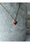Steel Necklace with Zircon Stone Figure Models - 4