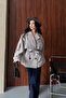 New Season Premium Quality Belted Double-Breasted Collar Midi Oversize Cashmere Coat - 3