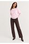 Essentials Pinkbasic Wide Fit Soft Textured Knitwear Sweater - 4