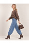 Essentials Mink Basic Wide Fit Soft Textured Knitwear Sweater - 4