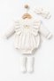 Baby Girl Child Bodysuit Jumpsuit Bandana Angel Wings Romper Concept Outfit Baby Gift - 3