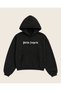 Palm Angels Printed Main Logo Printed Oversize Hoodie 100% Palm Angelsmuk 3 Thread Yarn Unisex Hooded Sweatshirt