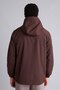 Windproof Regular Fit Zippered Hooded Raincoat C6047Ax26Au - 7