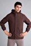 Windproof Regular Fit Zippered Hooded Raincoat C6047Ax26Au