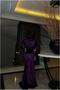 Satin Slit Bicycle Evening Dress Fabric Dress Collar - 2
