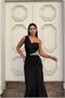 Single Detailed Evening Dress with Stone Shoulder Detail - 2