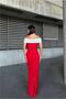 Madonna Fish Evening Dress Collar Cutout - 4
