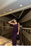 Sandy Single Maxi Shoulder Fabric Dress - 2