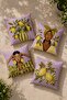 Lemon Girl Patterned 4-Piece Throw Pillow Cover Set - 2
