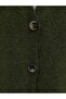 Buttoned Front V-Neck Soft Knitwear Cardigan -Khaki - 7