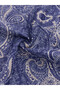 Navy Blue Shawl Patterned Women's Shawl - 4