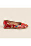 Valley Ethnic Pattern Classic Cut Ballerinas (Strapless Model) - 2