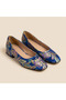 Valley Ethnic Pattern Classic Cut Ballerinas (Strapless Model) - 5