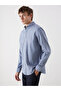 Regular Fit Long Sleeve Striped Men's Shirt