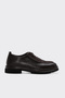 Genuine Leather Brown Men's Classic Shoes 166Ma1049