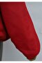 Double Pocket Parachute Jacket with Elasticated Sleeves and Waist - Red - 7