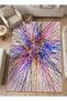 Sdt Mixed Patterned Modern Woven Base Decorative Carpet Sdtamor1571 - 2