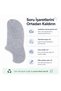Men's Recycled 12-Pack Invisible Sneaker Ballet Socks, Thin Stitched Non-Slip Heel Black Gray White - 7