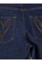 Indigo İ Flared Iz Children's Jean Pants - 4