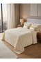 Valencia 3-Piece Double Bedding Set Cream - 3