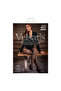 Velsatis 40 DEN Women’s Sheer City Print Tights – Black