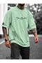 -Erkek 3 Thread Oversize T-Shirt – Casual Elegance & Comfort the Boston