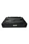 Foldable plastic storage box, 36x28.5x26cm, black, stackable, 28L - 7