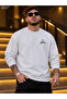 Men's Betterdays Printed Crew Neck Casual Regular Fit Sweatshirt