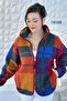 High Collar Zippered Fleece 7K038 - 5