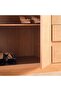 ENSTATITE 6 DOOR WARDROBE WITH 4 DRAWERS- BROWN - 5