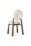 Aarin Dining Chair - Beige & Walnut - 7