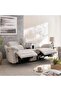 Tamar 2 Recliner Sofa - Beige - 3