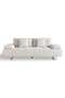 Capitonne 3 Seater Sofa- Light Beige - 8