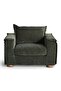 Siroana Single Seater Sofa - Green - 8
