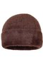 Women's Folded Soft Textured Plush Winter Knitwear Beanie - 2