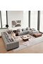 Monro 2 Seater Armless Sofa - Dark Grey - 6