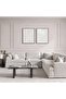 Demarcus Corner Sofa Set - Dark Beige - 7