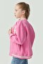 Girl's Printed College Jacket - 6