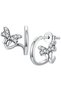 Cercei fluture din argint 925