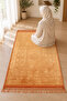 Soft Velvet Textured Prayer Mat - Patterned Tufted Prayer Mat - 3