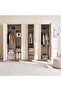 Roma 6 Door Wardrobe - Cream - 5