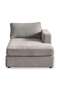 Reem Right Arm Modular Chaise- Grey - 8