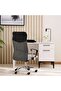 Dallyn Office High Back Chair Mesh And Fabric- Grey Black - 3