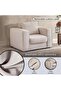 Hom Single Seater Sofa - Beige - 6