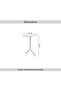 Livoly White Round Table Dia 60 Cm - White - 8